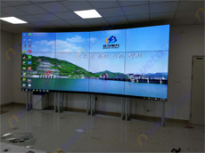 新疆和田地区生态监测系统采用12台艾维图55寸高清液晶拼接屏